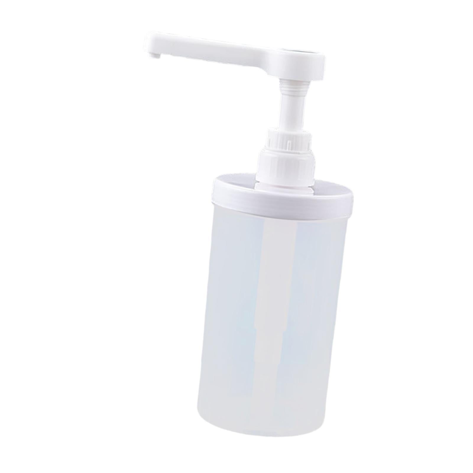 Magideal - Botella Cuantitativa Botella De Jarabe Gruesa Jarabe Sarrupos De La Bomba Saucas De Contenedor De La Botella De La Botella De Jugo De Prensa Manual Pa S