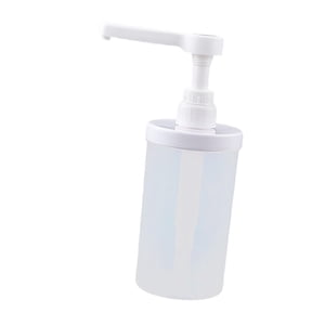 Magideal - Botella Cuantitativa Botella De Jarabe Gruesa Jarabe Sarrupos De La Bomba Saucas De Contenedor De La Botella De La Botella De Jugo De Prensa Manual Pa S