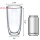 thumbnail image 4 of Vaso para Beber Amazing Abby 620 ml Pack de 4 sin BPA, 4 of 5