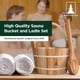 thumbnail image 5 of Juego de cubos y cucharones para sauna Northwood Sauna Canadian Cedar, 5 of 6