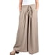thumbnail image 5 of Pantalon Palazzo Algodon Mujer Tipo Lino Casual Playero 3001, 5 of 6