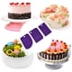thumbnail image 5 of Raspador de pasteles, alisador de pasteles, raspador de masa, tazón, raspador, cortador, raspador de glaseado para pasteles, herramienta para alisar, 5 of 5