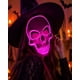 thumbnail image 1 of Mascara De Calavera Con Luz Led Para Halloween Y Fiestas, 1 of 6