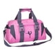 thumbnail image 1 of Bolsa De Gimnasio Para Artículos De Aseo, Portátil, Para Mujer, Para Yoga, Fitness, Gimnasio, Entrenamiento, Fin De Semana, Rosa, 1 of 5