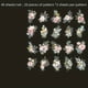 thumbnail image 1 of 40 Sheets of Creative Retro Plant Flower Stickers - Perfect for DIY Projects, Water Cups, Notebooks & More!, 1 of 4
