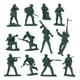thumbnail image 3 of BMC CTS Soldados de Plástico Alemanes de Asalto y Médico de la Segunda Guerra Mundial - 24 piezas en Verde Bosque, 3 of 9