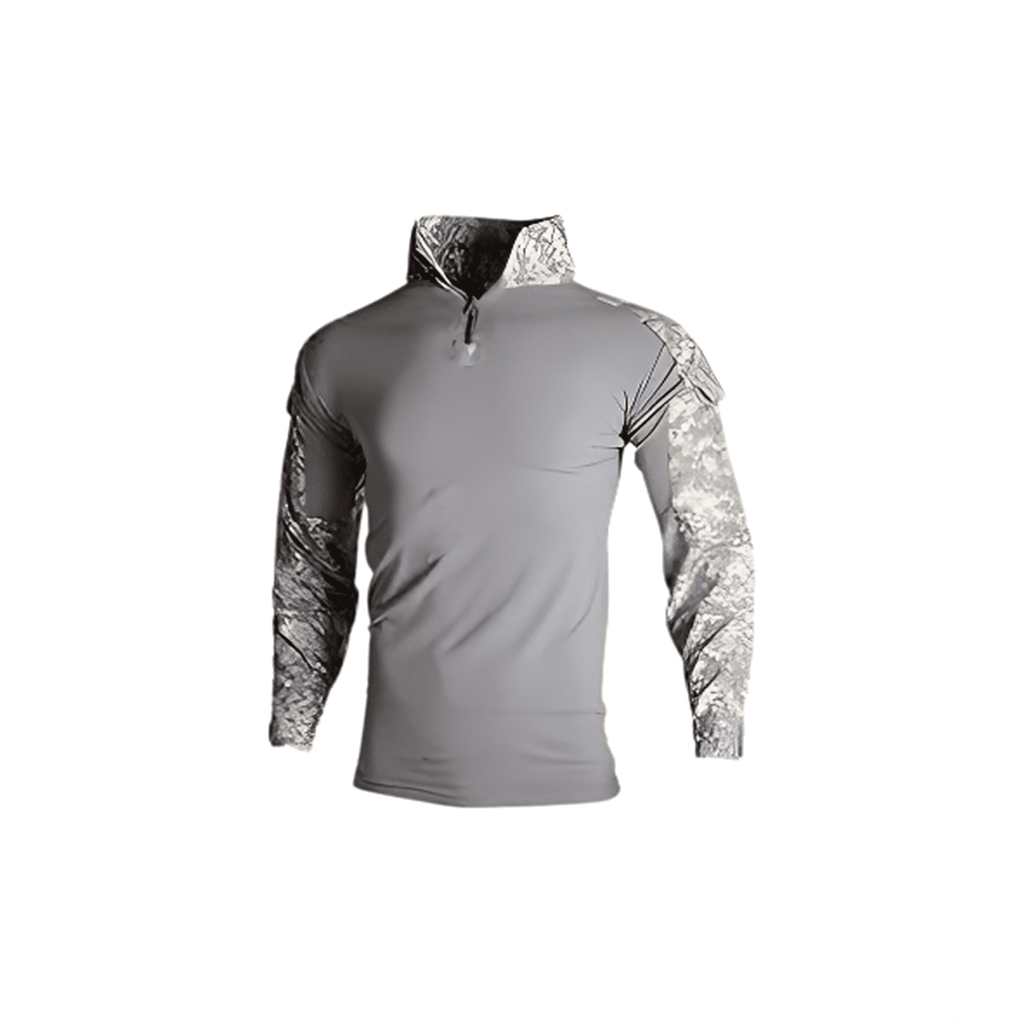 Genérico - Polera Táctica Combat Shirt Militar Airsoft, Color Acu, Talla Xl