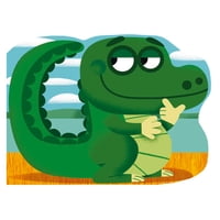 Ediciones Lu - Libro Mini Animales Cocodrilo