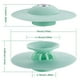 thumbnail image 3 of 1pc Push-type Silicone Floor Drain, Silicone Universal Sink Stopper, Prevent Clogging, Bathroom Drain Hair Catcher, Press Water Trap Cover For Tub, Kitchen, Laundry, Gray, 3 of 4
