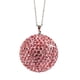thumbnail image 1 of Diamond Crystal Ball Cars Charms Car Colgante Para Adorno Espejo Retrovisor Rosa, 1 of 5