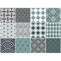 Dekofix - Azulejo Autoadhesivo Decorativo 15X15 Menta