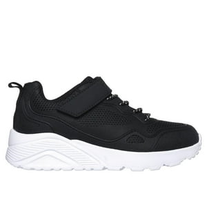 Zapatillas Skechers [Uno Worlo] Negras (Niños) | 403651L-Bkw - Talla 30