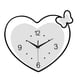 thumbnail image 2 of Reloj De Pared Con Forma De Corazón, Montaje En Pared, Movimiento Silencioso Para Cafetería, Comedor, Interior, 2 of 3