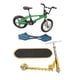 thumbnail image 2 of Mini Juego De Juguetes Para Dedos, Monopatines, Bicicletas Para Dedos, Patinete, Peque?o Columpio B, 2 of 5