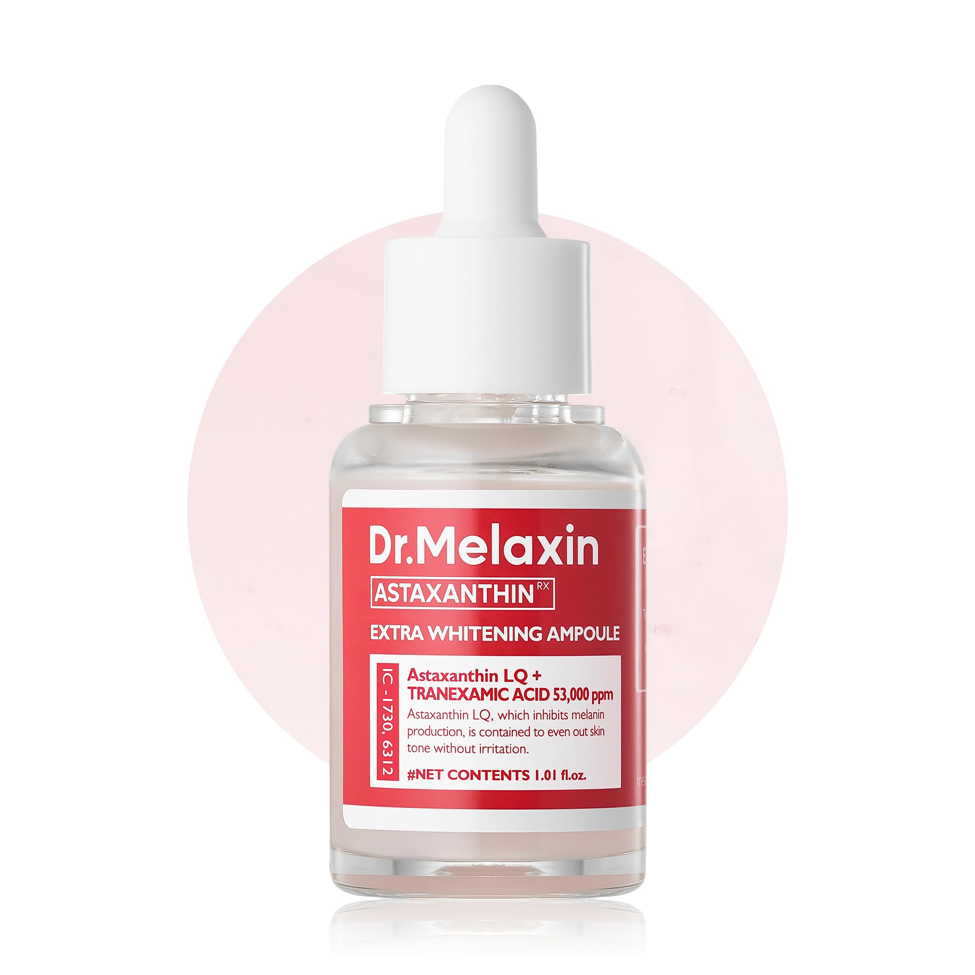 Ampolla De Astaxantina Dr.Melaxin Para Aclarar La Piel 30 Ml