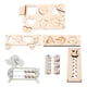 thumbnail image 2 of Tablero Ocupado Montessori Material De Bricolaje Portátil Para Edades Preescolares 3 4 5 6 Regalos Estilo B, 2 of 5