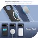 thumbnail image 4 of Funda para teléfono TUDIA MergeGrip compatible con Magsafe para Google Pixel 9 Pro XL 2024 azul índigo, 4 of 8