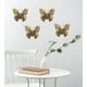 thumbnail image 3 of Set Decorativo Pared Mariposa 3d Arte Estatua Bronce Jhn, 3 of 3