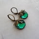 thumbnail image 5 of 2pcs/pair Vintage Dragonfly Earrings with Moonstone and Brass Glass Cabochon - Perfect Gift for Women and Men, 5 of 5