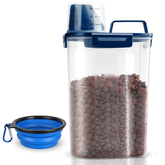 Contenedor de alimentos TIOVERY 3 L hermético azul con taza