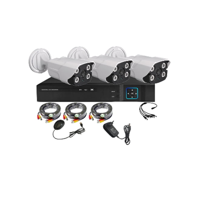 Vipa - Kit 3 Cámaras De Seguridad Exterior Hd 1mp - E35l