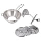 thumbnail image 1 of Molino Rotativo De Alimentos Arrozadora De Patatas Con 3 Discos Intercambiables Ideal Para Hacer Puré O Sopas De Verduras Alimentos Para Bebés Molinos De Cocina De Acero Inoxidable Fácil, 1 of 3