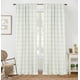 thumbnail image 1 of Cortinas DriftAway 100% opacas, paneles de lino a cuadros, 230 cm, 1 of 9