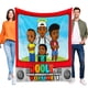 thumbnail image 1 of Jools TV anti-pilling, suave, ligera, esponjosa y acogedora de lujo para hogar y cocina – Perfecta para niños y adultos,120X150cm, 1 of 6