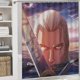 thumbnail image 5 of The Witcher Sirenas de las profundidades-theme 4-Piece Shower Curtain Set with Rugs, Waterproof Bathroom Decor Set Includes Bath Mat, U-Shaped Rug, Toilet Lid Cover and Curtain with Hooks, 5 of 6