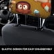 thumbnail image 4 of El Mundo de Craig Funda Protectora Universal para Reposacabezas de Coche, Funda Elástica para Reposacabezas de Asiento de Auto, Funda de Tela Antipolvo, Accesorios de Interior 2 Piezas, 4 of 6