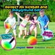 thumbnail image 4 of Playground Ball Bedwina Rainbow inflable de 8.5 pulgadas para niños, 4 of 7