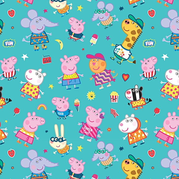 Papel de regalo Peppa Pig 70x50 cm – Danilo Promotions LTD