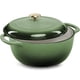 thumbnail image 1 of Dutch Oven Best Choice Products, hierro fundido esmaltado, 6 litros, verde, 1 of 7