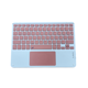 thumbnail image 2 of Funda Para iPad 10.2 7 8 9na Teclado Español Touchpad Gold Rose, 2 of 4