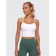 thumbnail image 4 of Sujetador deportivo CRZ YOGA Butterluxe Y Back Longline White para mujer, 4 of 7