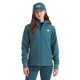 thumbnail image 1 of Chaqueta The North Face Shelbe Raschel de forro polar con capucha para mujer Space, 1 of 6