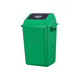 thumbnail image 1 of Basurero plástico tapa push 60 litros - verde, 1 of 1