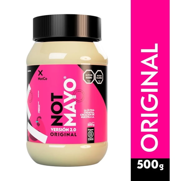 Aderezo Tipo Mayonesa NotMayo Frasco, 500 g