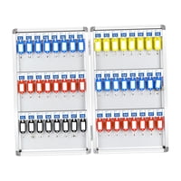 Magideal - Soporte Para Almacenamiento De Llaves Montado En La Pared Con Ganchos, Caja De Seguridad Para Llaves Para Complejos De Gestión De Alquiler, Fácil De M 48 Posición Clave