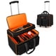 thumbnail image 1 of Bolsa enrollable para DJ SNIGJAT con separadores desmontables y carrito, 1 of 7