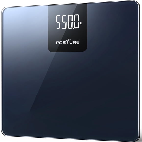 Báscula de baño digital Posture con pantalla LED de 250 kg de capacidad