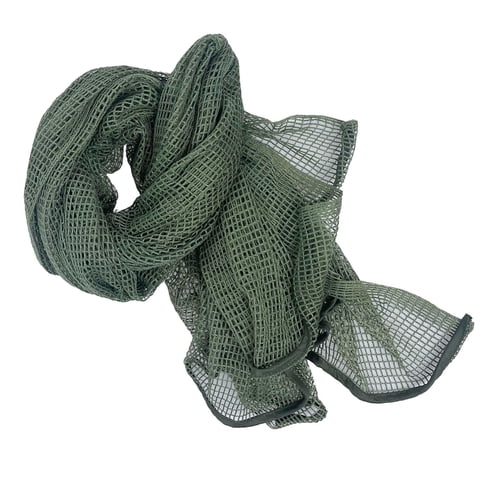 Ioensy - Bufanda De Malla De Red Deportiva Velo Ligero Pañuelo Bufandas Bufanda De Caza Verde