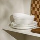 thumbnail image 4 of Juego de Vajilla Stone Lain de 12 piezas, porcelana de hueso, color blanco, 4 of 9