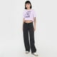 thumbnail image 4 of Polera Mujer Crop Lila Fun Manga Corta Corona, 4 of 5