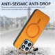 thumbnail image 3 of Magnetic Slim Case for Honor X8B with Camera Guard & Anti-Scratch Back Yellow, 3 of 6