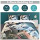 thumbnail image 5 of Spy X Family Anime Home Bed 3-piece Set Classic Japanese Anime Polyester Wash Student Dormitory Set, 5 of 5