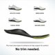 thumbnail image 5 of Plantilla ortopédica ABEO Premium para hombre, neutra, color negro, talla 7 (M), 5 of 9