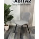 thumbnail image 2 of Silla De Comedor Con Tapiz Lino Gabriel Gris, 2 of 3