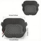 thumbnail image 4 of 1/2PCS Square Air Fryer Silicone Pot Reusable Air Fryers Liners Oven Baking Tray Home Kitchen Air Fryer Accessories 7.67''x6.49''x1.96'', 4 of 4