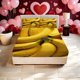 thumbnail image 1 of Banana Drops Printed Fitted Sheet Bedding a Must-Have for Family Guest Rooms Deep Pockets for a Secure Fit That Won'T Shift The Perfect Gift for Easter Mother'S, 1 of 1